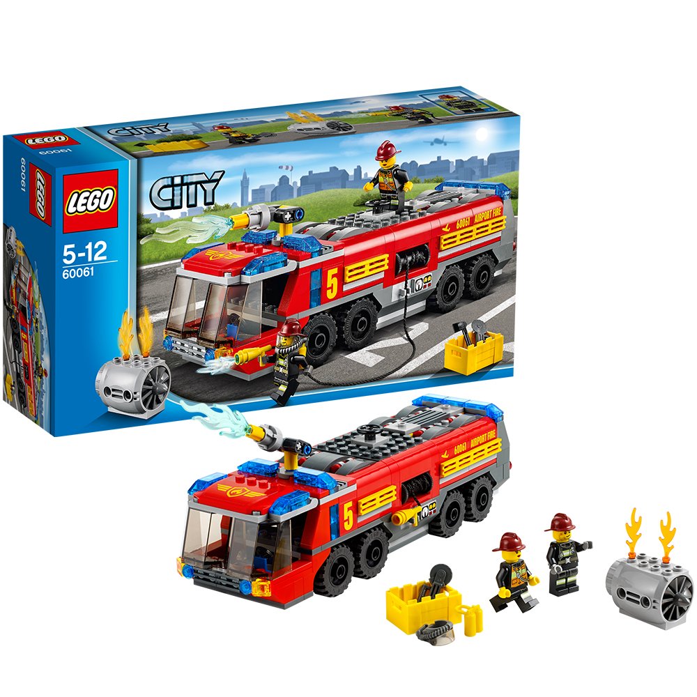 Lego 乐高城市组机场消防车 虾米图客