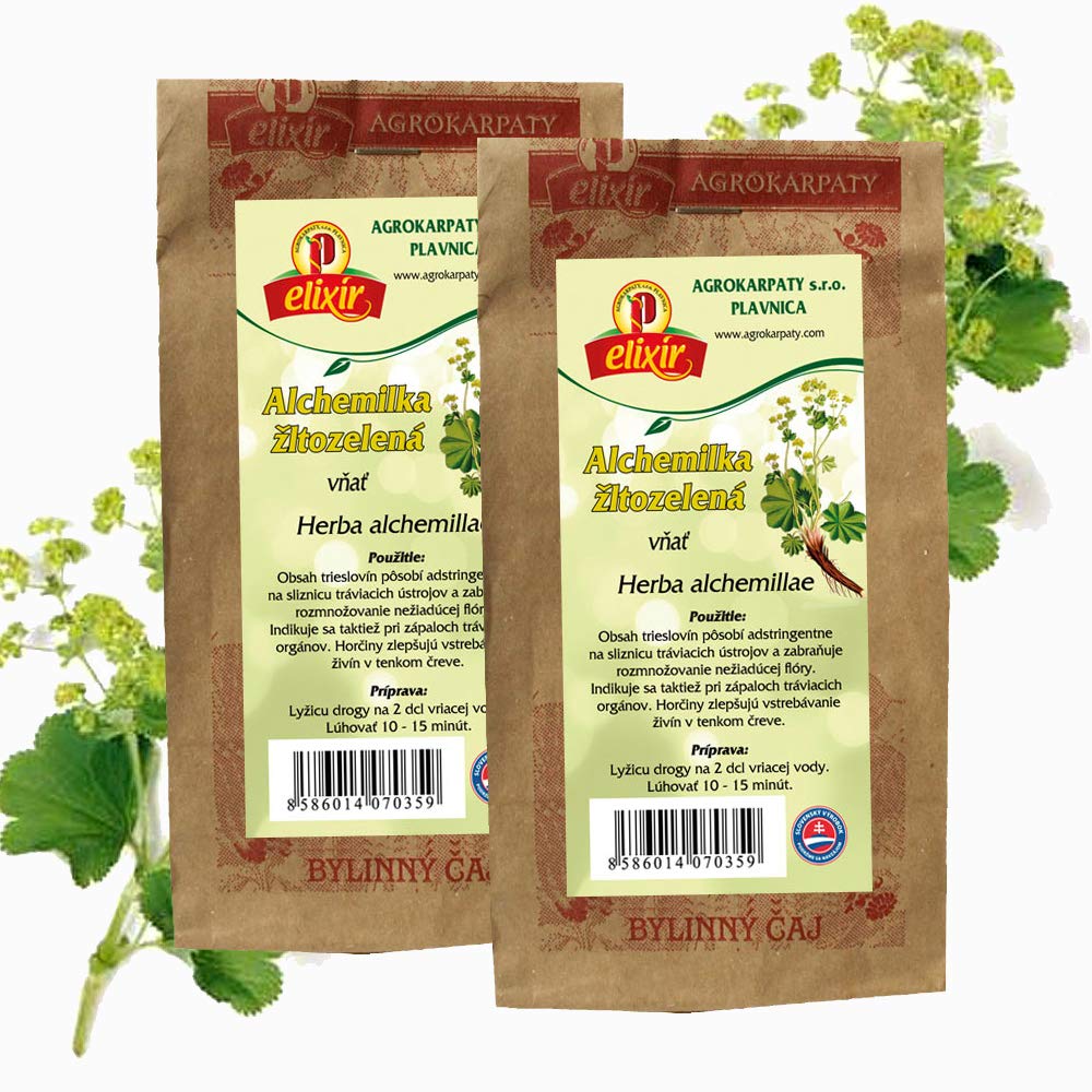 Lady’s Mantle Herbal Tea (Alchemilla Vulgaris) for Women (2 Pack, Loose Tea 100g)