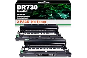 SAILNER Compatible DR730 Drum Unit Replacement for Brother DR-730 DR 730 TN760 TN-760 Compatible with MFC-L2710DW MFC-L2750DW HL-L2350DW HL-L2370DW HL-L2395DW DCP-L2550DW Printer (2 Pack, NOT Toner)