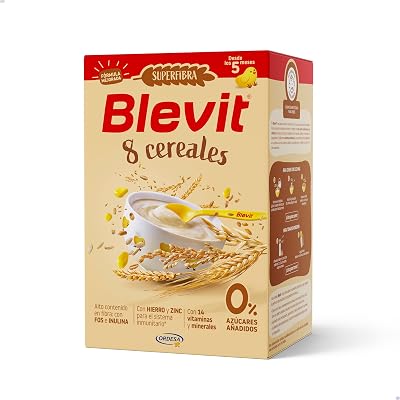 Superfibra 8 Cereais | 500g | Papas para bebés a partir dos 5 meses com vitaminas, minerais e fibra