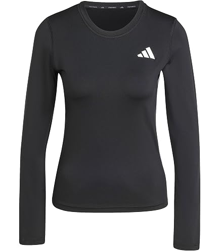 Amazon.com: Adidas Women's Techfit Long-Sleeve Training Top, Black