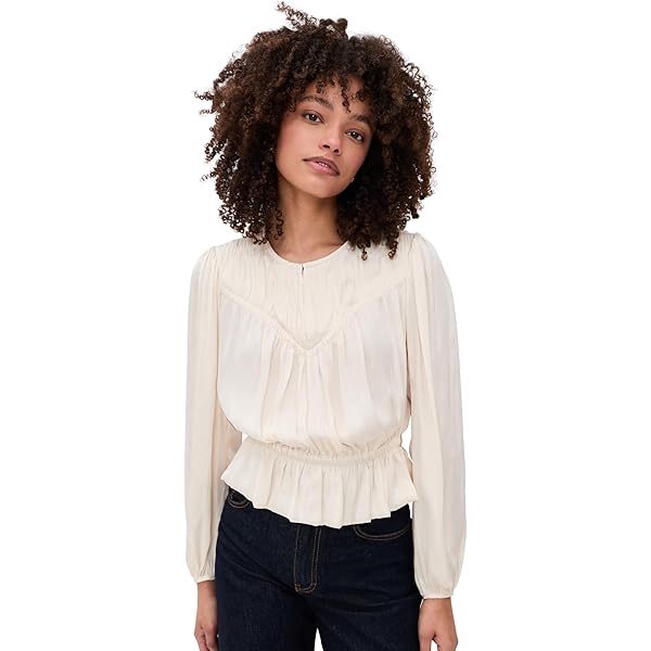 Cinq a Sept Women's Fiona TOP, Black, XX-Small at Amazon Women's