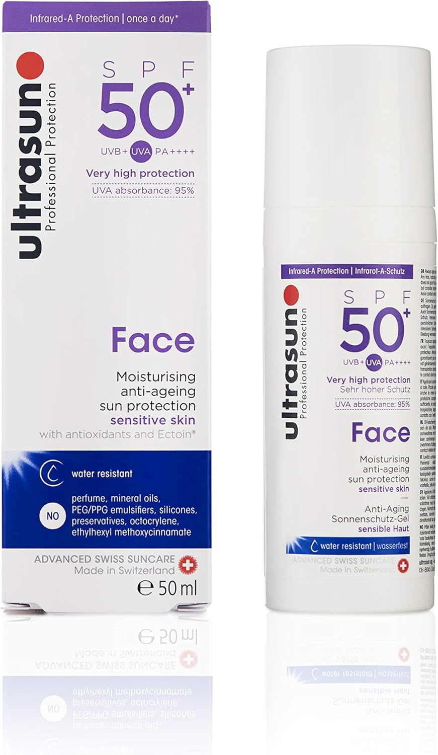 ultrasun Face AntiAgeing Sun Protection SPF50+, 50 ml Amazon.co.uk