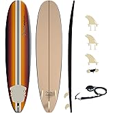 Fender x Wavestorm Collaboration 8ft Surfboard - Foam Constructed with Accessories