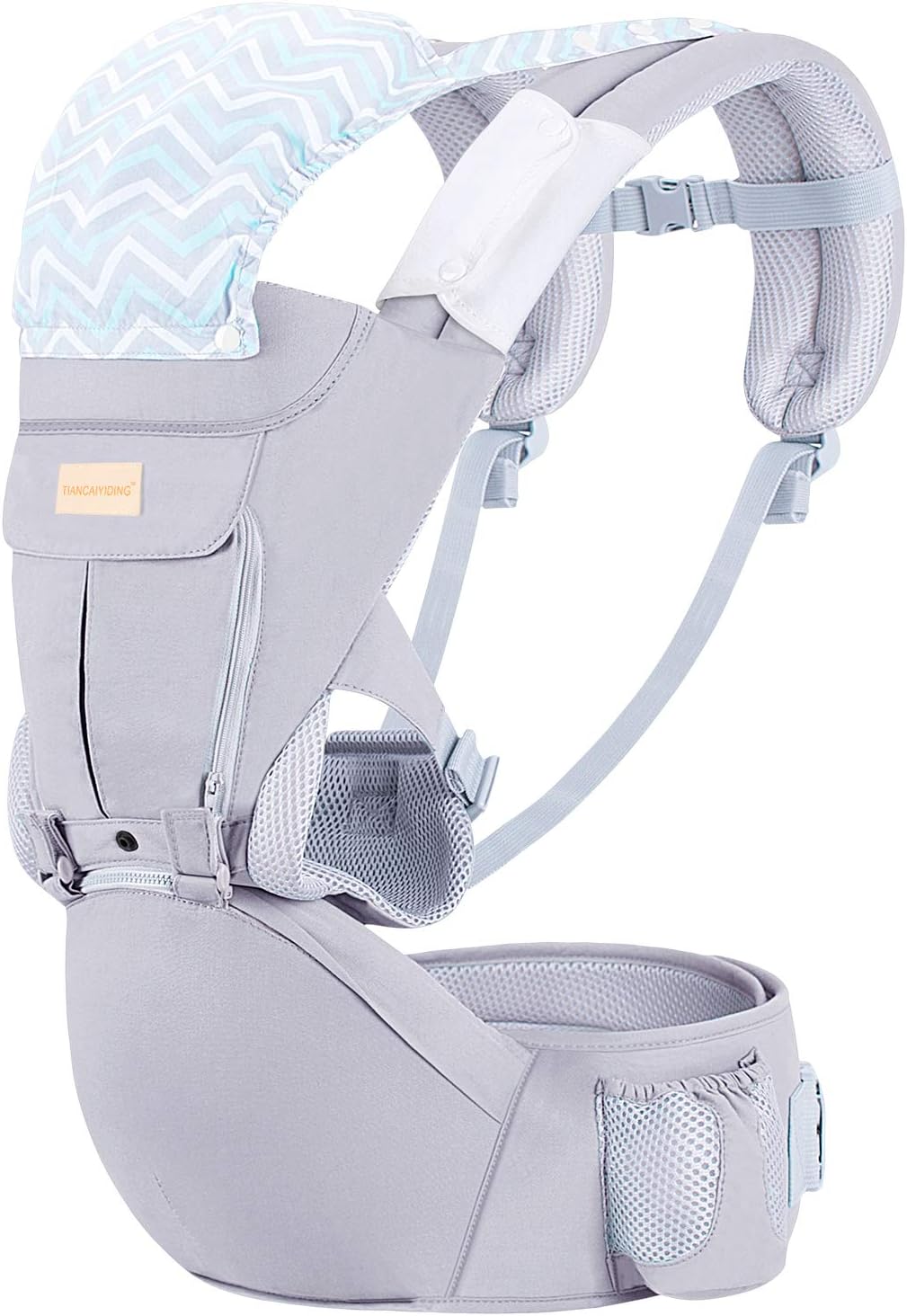 Amazon ベビーキャリア ヒップシートと 防風帽子と 赤ちゃん 幼児用の綿グリーン 抱っこひも ベビー マタニティ 通販