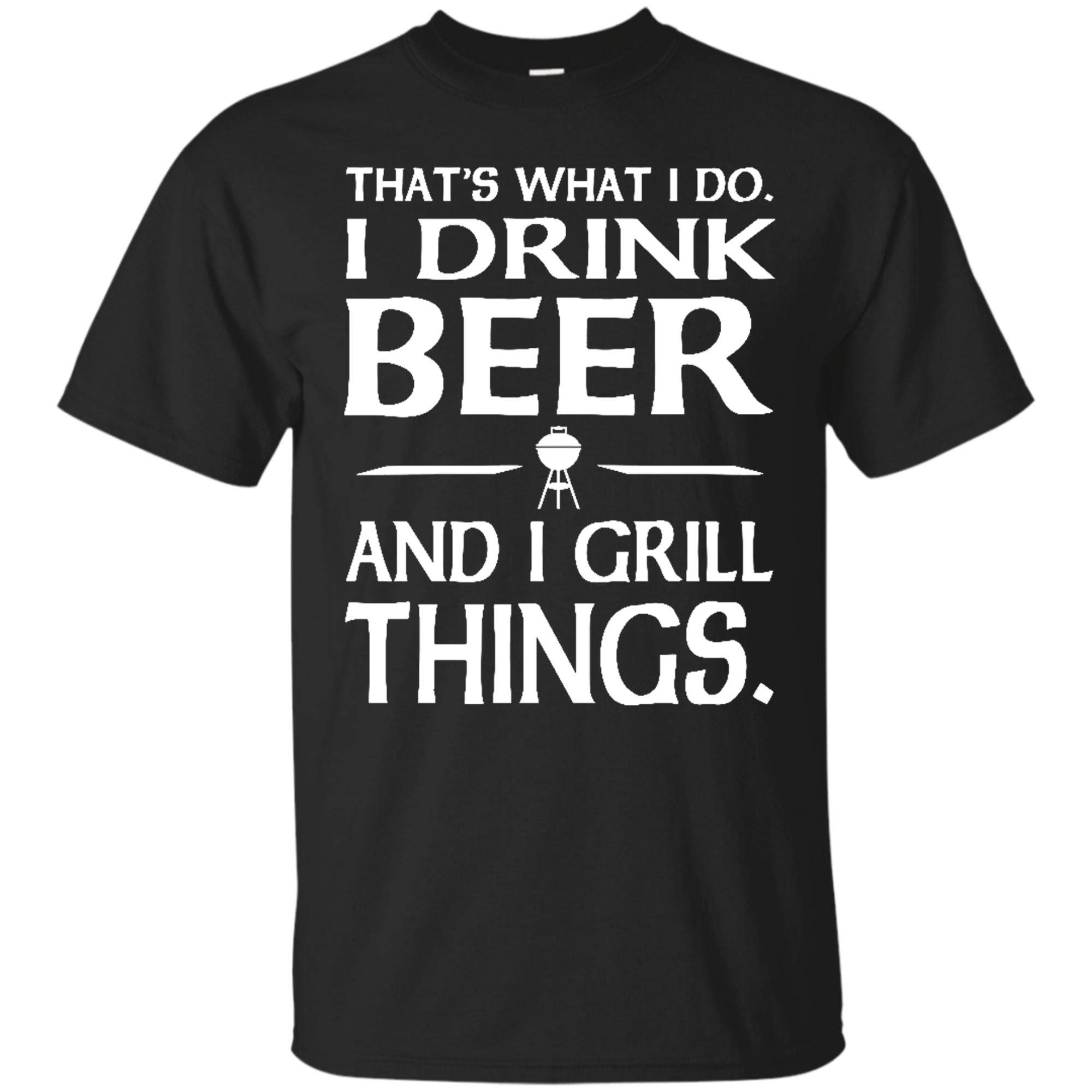 Harleyfunny I Drink Beer And I Grill Things T Shirt