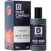 Duke Cannon Proper Cologne Buck Moon | Men's Eau de Parfum | Lime and Vetiver | Warm, Earthy, Long-Lasting Scent | 1.7 fl oz