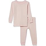Moon and Back by Hanna Andersson Girls' 2 Piece Long Sleeve Pajama Set