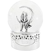 Things Remembered Engraved Moonlight Couple Musical Snow Globe