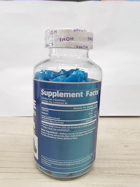 M INCH CREATINE MONOHYDRATE GUMMIES 5000MG