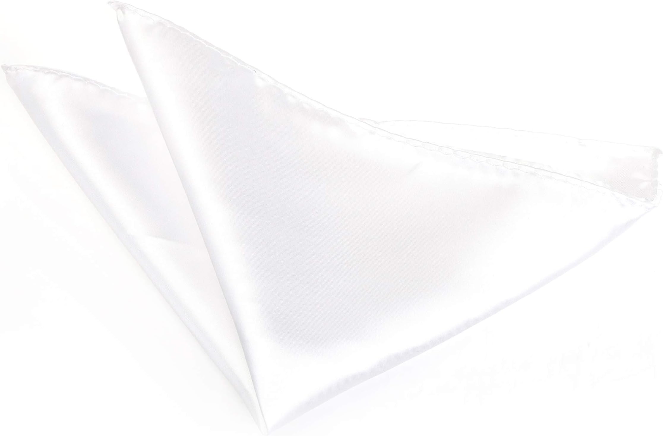 The Tie CompanySatin Solid Colour Plain Polyester Pocket Square/Hanky/Handkerchief