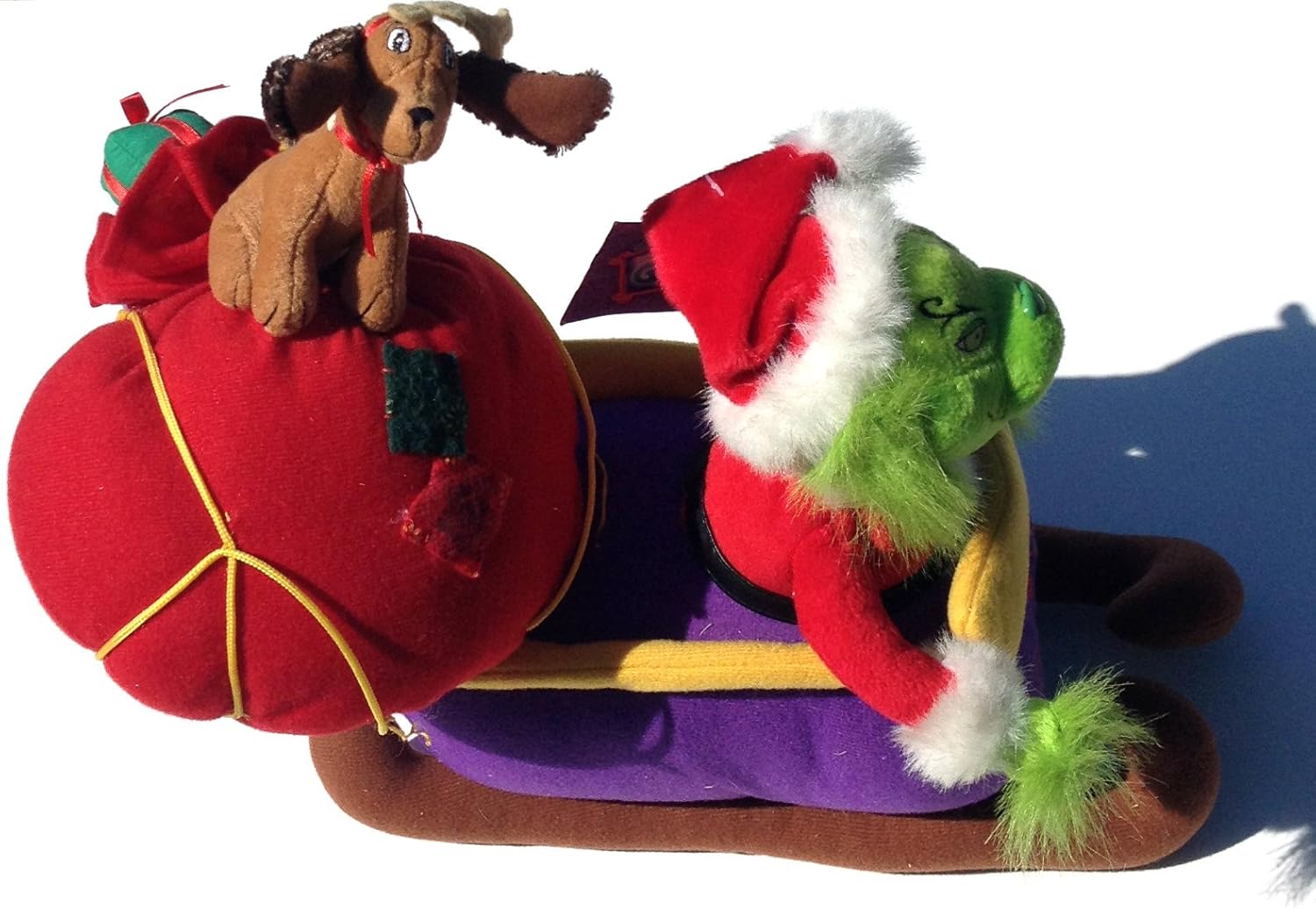 singing grinch plush