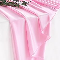 Pink Table Skirt for Rectangle Tables or Round