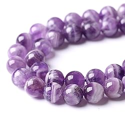 Natural Purple Dream Lace Amethysts Beads Crystal