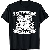 Zodiac Aries - Sign Star Horoscope Starsign T-Shirt