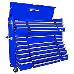 Homak H2PRO Series 72-Inch 21-Drawer Rolling