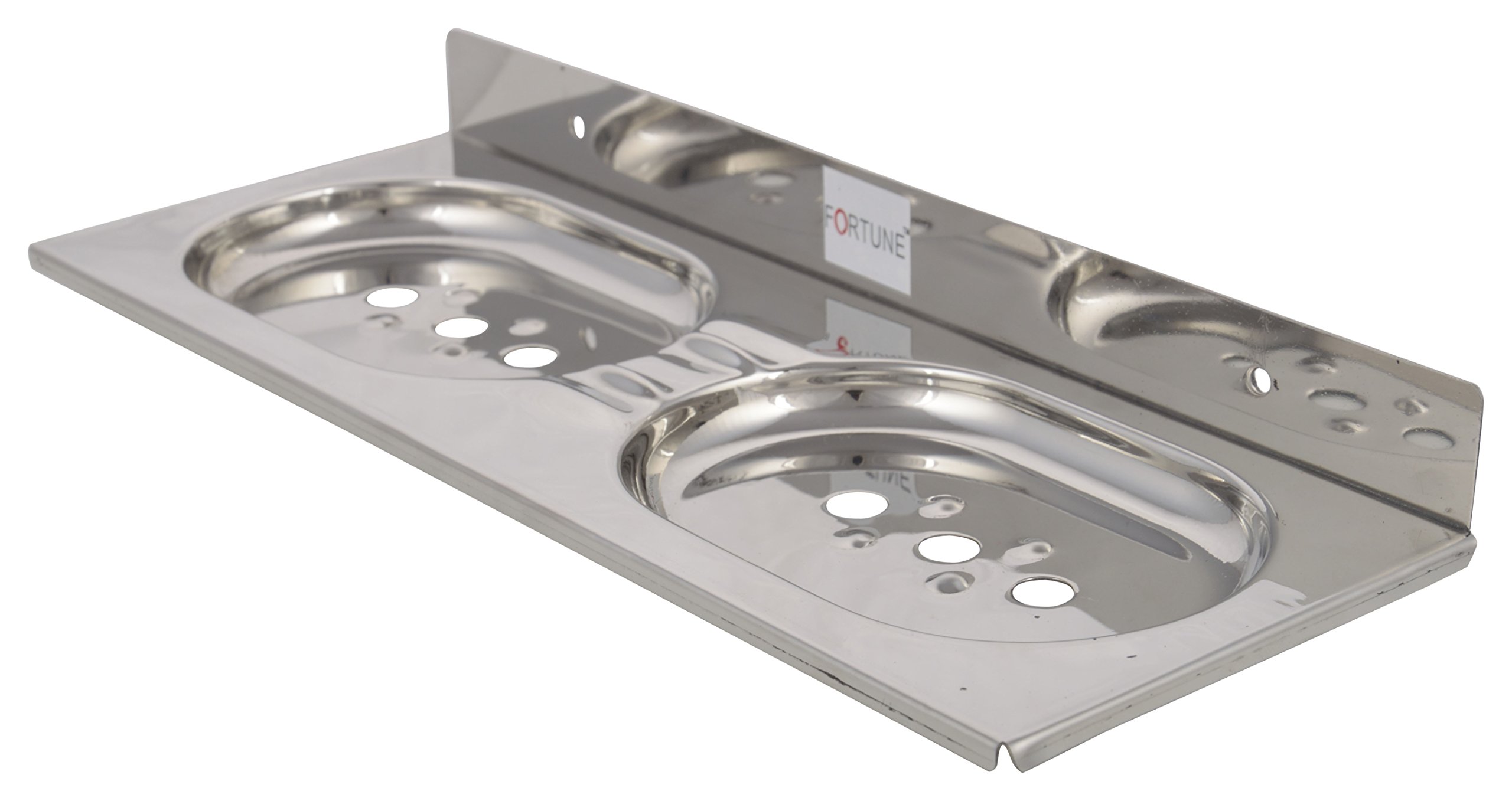 Fortune Double Round Soap Dish/Soap Case/Soap Stand (Material