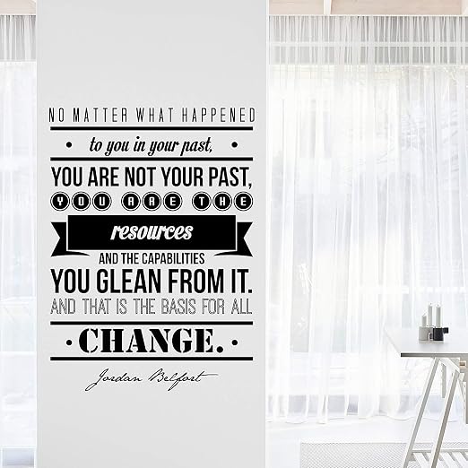 Jordan Belfort Sticker Mural En Vinyle Avec Citation No Matter What Inspirational Motivational Pour Rester Inspire Motive Concentre Positif Pour Decoration De Bureau 61 X 43 Cm Amazon Fr Cuisine Maison