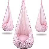 YAERSI Kids Pod Swing Seat, Hammock Chair with PVC Inflatable Cushion,Sensory Swing for Indoor and Outdoor Play Portable