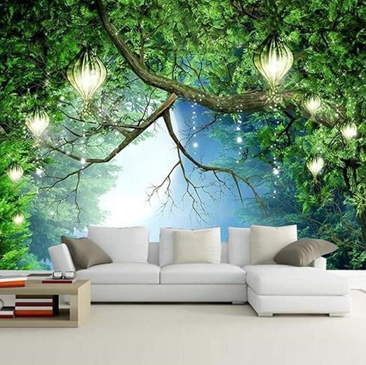 Gratuit Images Papier Peint Intisse Photo Mural Arbre Magique Decoration Murale dernière salutations
