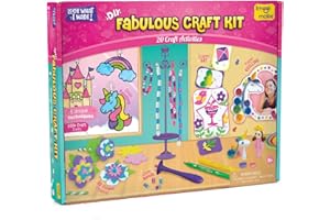 Imagimake Fabulous Craft Kit | Creative Toy & DIY Set | Arts and Crafts for Kids | Activity Craft Kits | Gifts for 5 6 7 8 9 10 11 12 Years