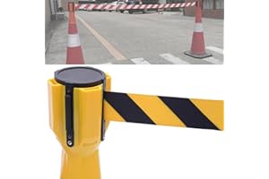 Road Traffic Cone Connecting Retractable Tape - 2/3/5M Retractable Belt Traffic Cone Topper Hazardous Caution Belt Emergency 
