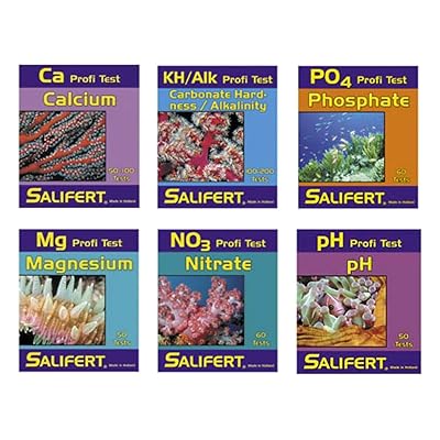 Salifert Master Reef Pagsubok Combo Kit - Mga Aquarium ng Saltwater
