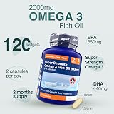Zipvit Omega 3 Fish Oil 2000mg 120 Softgels EPA 660 DHA 440 view 5