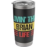 Brian Name Stainless Steel Insulated Tumbler