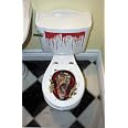 Amscan Zombie Toilet Topper Decoration — Dripping Blood Vinyl Cling For Halloween Scares - View #3