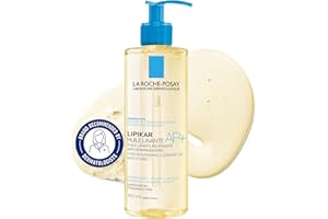 La Roche-Posay Oil Cleanser & Refill, Lipikar Moisturizing Cleansing Oil AP+ Anti-Itch Body Wash, with Shea Butter, Hypoaller