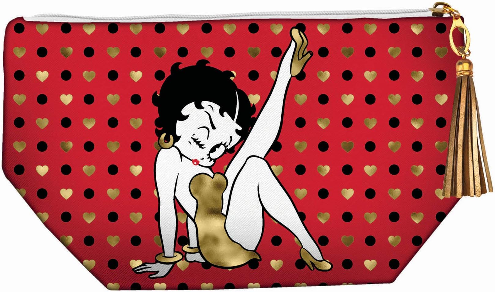 Spoontiques Betty Boop Gold Accessory Bag
