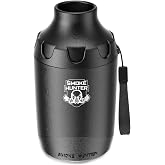 Smoke Hunter Personal Smoke Filter (Sploof) with Replaceable Cartridge | Trap Smoke and Odor | 1000+ Uses | 360&deg; Airflow Design | Lanyard Design | Smoke Filter for Smoking Indoors