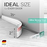 Vellure 5x Premium Door Draft Excluder Strip 2" x 39" Silicone Adhesive view 2