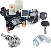 Ignition Switch Lock Cylinder Housing Assembly Compatible with Kia | for Kia Optima 2011-2015, Replace# 81905-2T040, 81970-2TA00, 81900-2TD00 - with Door Lock &amp; 2 Keys