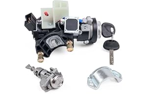 RHAOCZIYAUTO 81905-2T040 Ignition Lock Switch Assembly with Door Lock Cylinder & Keys Fit for Kia Optima 2011-2015, Ignition Lock Cylinder with Housing Replace# 81970-2TA00, 81900-2TD00