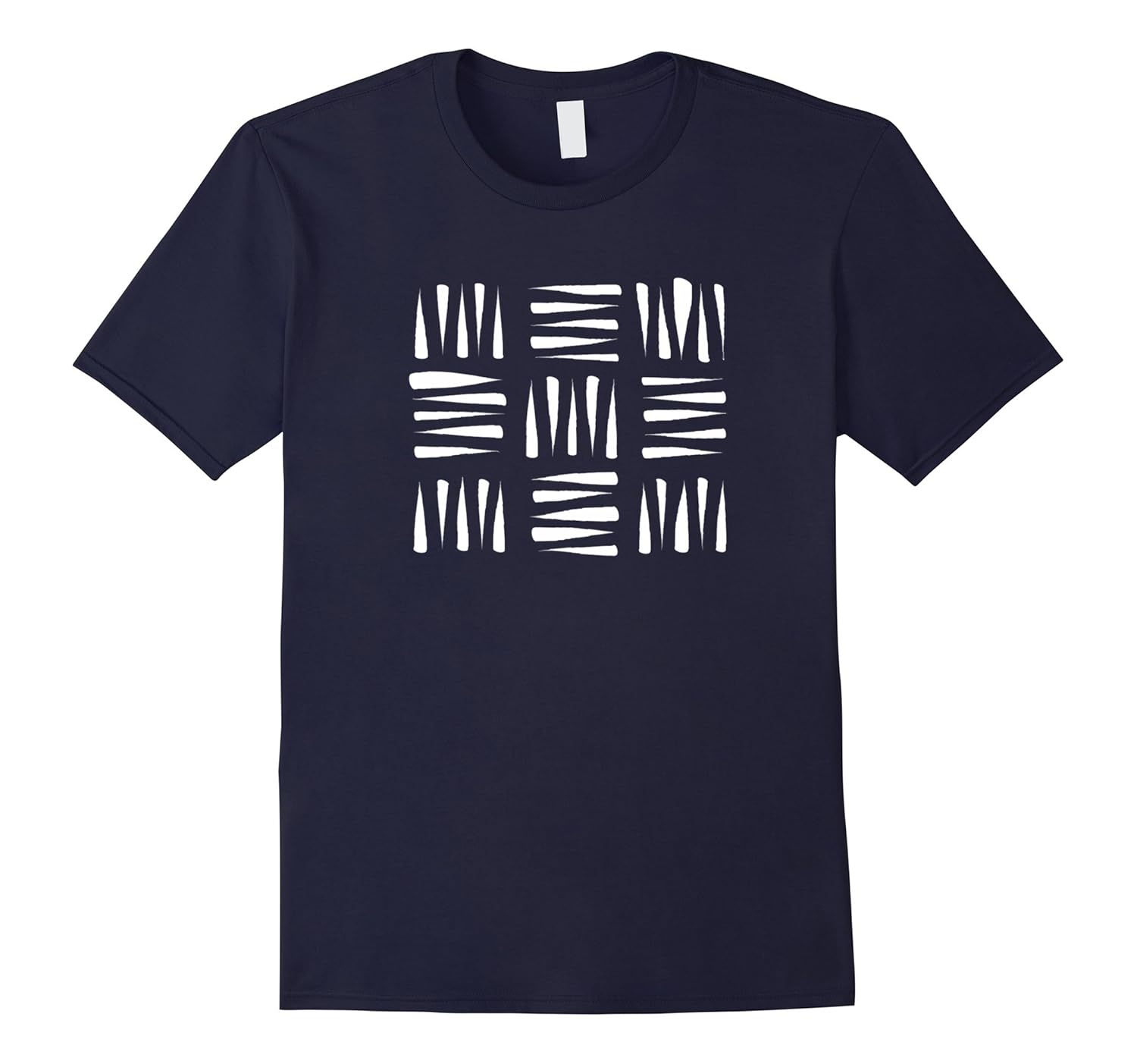 Abstract Graphic Block T-Shirt-ANZ