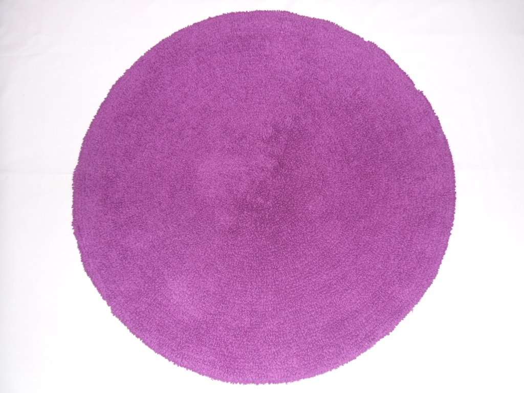 Luxury Bath Mat [Purple colour] 100 Cotton, Reversible, Thick, Soft