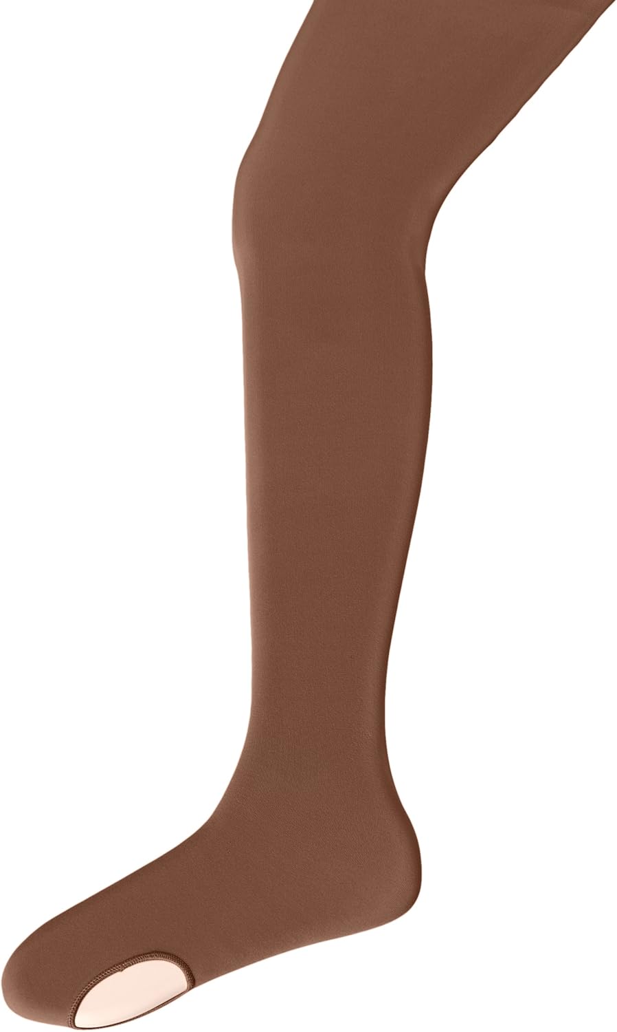 Capezio Girls' Ultra Soft Self Knit Waistband Tight: Clothing