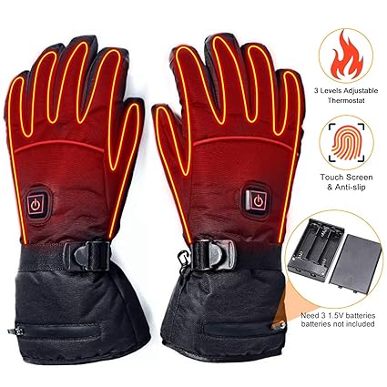 amazon heated gloves womens