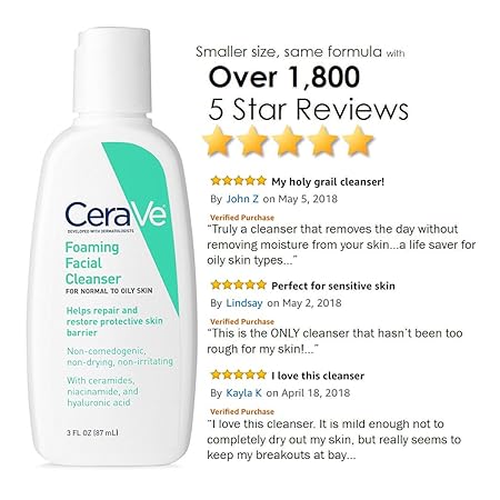 amazon cerave foaming cleanser