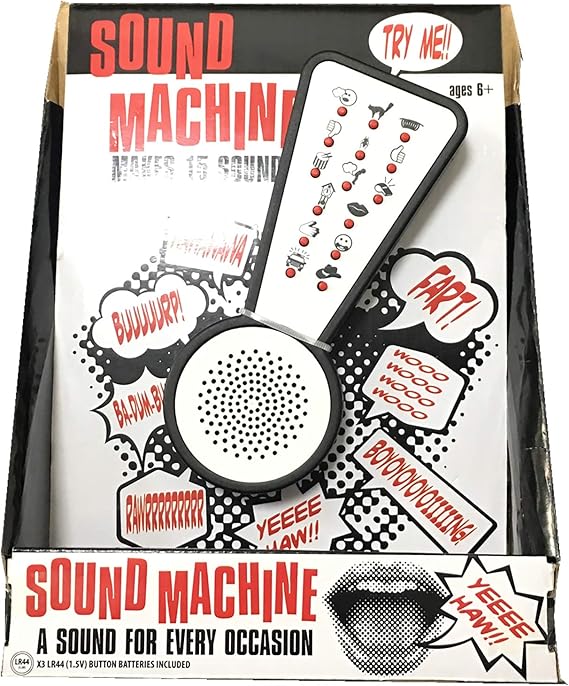 Novelty Sound Effects Machine Sound Effect Prank Toy 15 Assorted