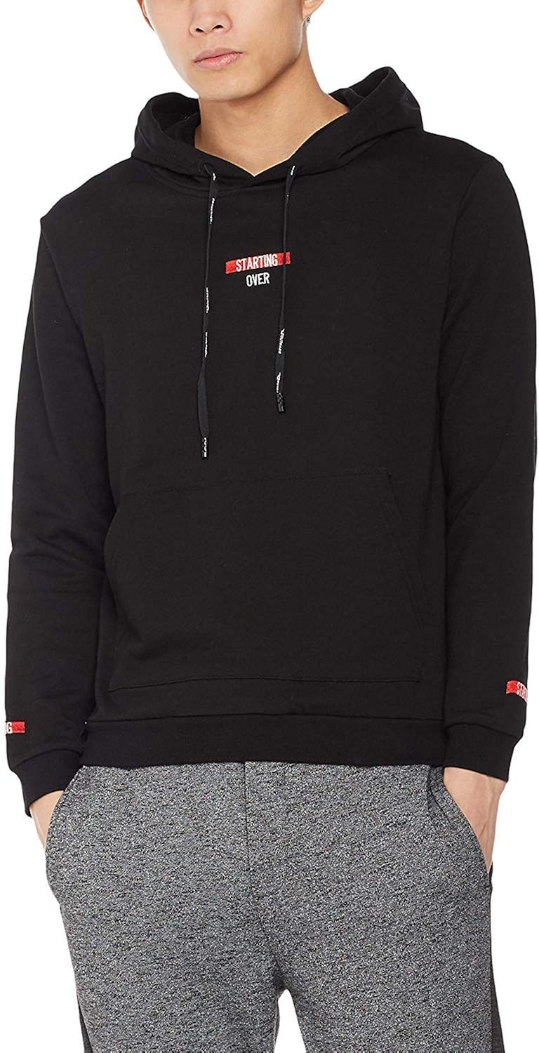 men's french terry pullover hoodie