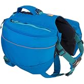 Ruffwear, Approach Pack Dog Backpack, Blue Dusk, Medium | Weight‑Forward Saddlebags with Flopper Stoppers, 5‑Point Adjustable Fit, Padded Handle, Dual Leash Points, Reflective Trim