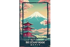 Eki Stamp Book: Capture Your Travels with a Cool and Unique Japanese Tradition | Pastel Edition | Travel-Friendly 4x6 Size