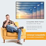 Perlegear TV Wall Bracket 26-60 inch Tilt 0-7° VESA 75x75-400x400 view 2