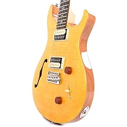 PRS SE Custom 22 Semi-Hollow Santana Yellow