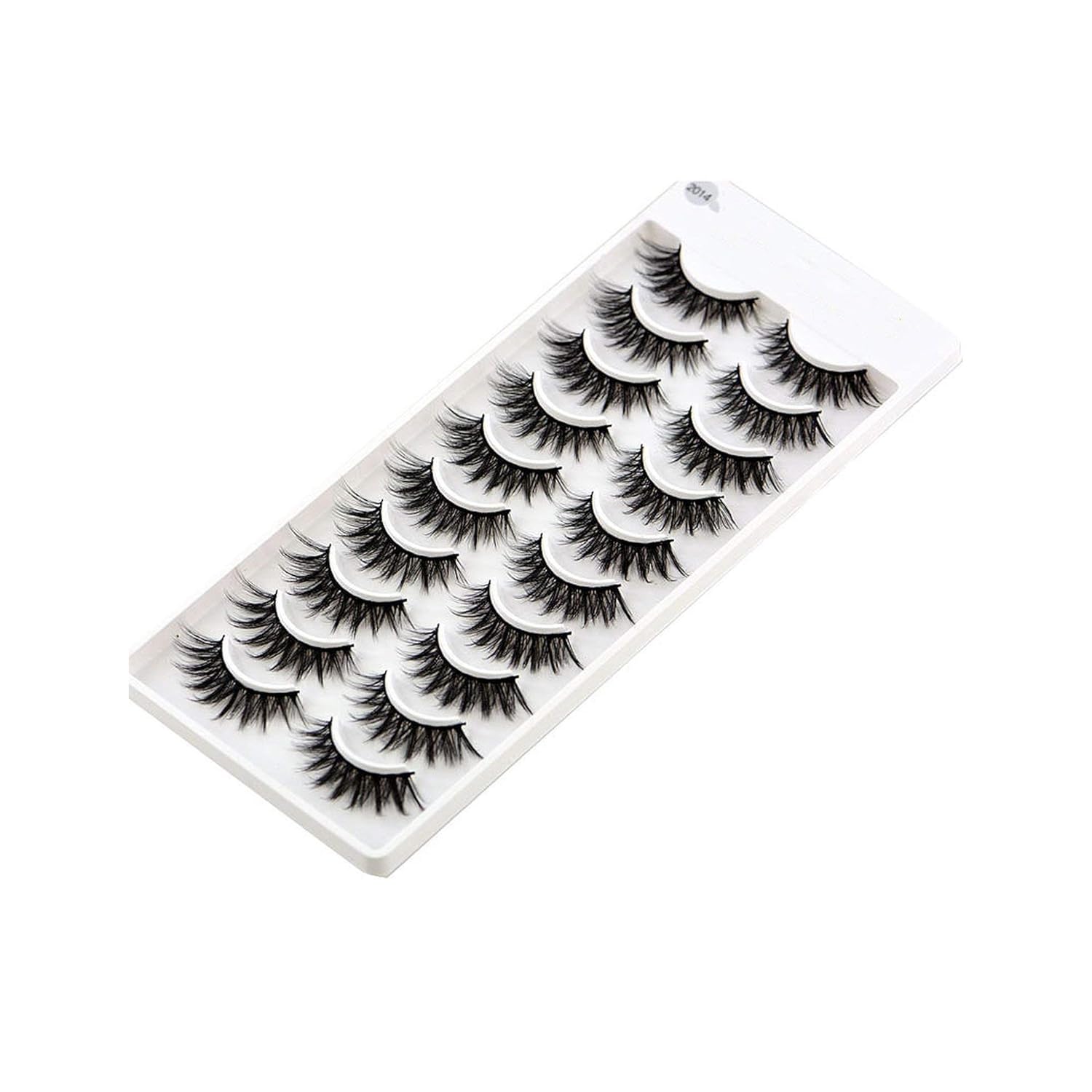 New 1/2/7/10pairs natural false eyelashes fake lashes long makeup 3d mink lashes eyelash extension mink eyelashes for beauty,10 Pairs 2014