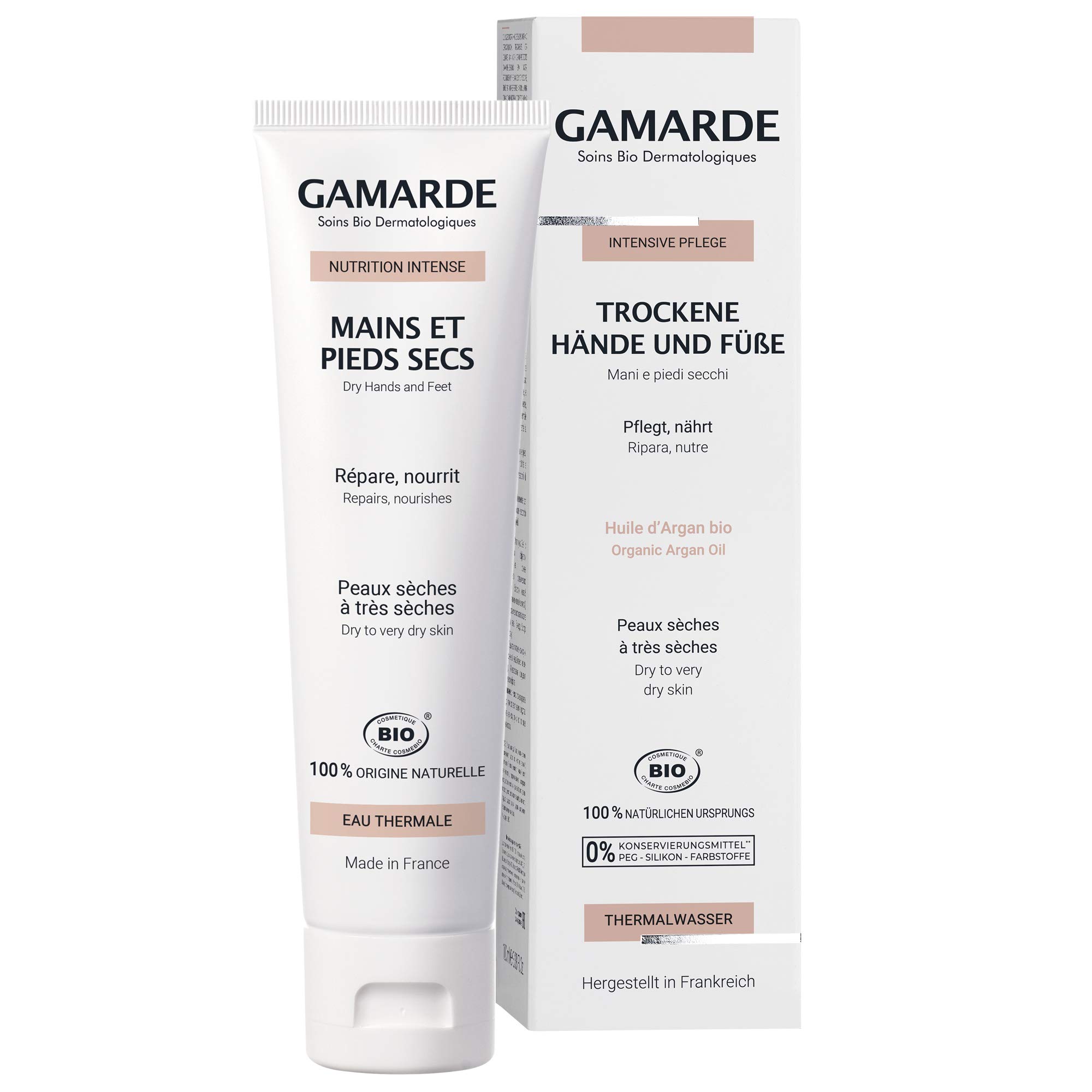 Gamarde Intense Nutrition Hand and Foot Cream 100 g Bio 100g