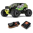 ARRMA RC Truck Gorgon 2 Wheel Drive MT1/10 RTR (Ready-to-Run with Battery and Charger Included) Smart 3300 7C S120 USB Yellow ARA3230ST1